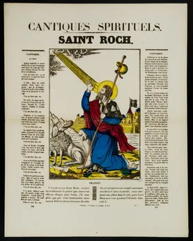 Charles Nicolas Gangel estampe SAINT ROCH. Metz 1852-1858 1953.86.392 Photo