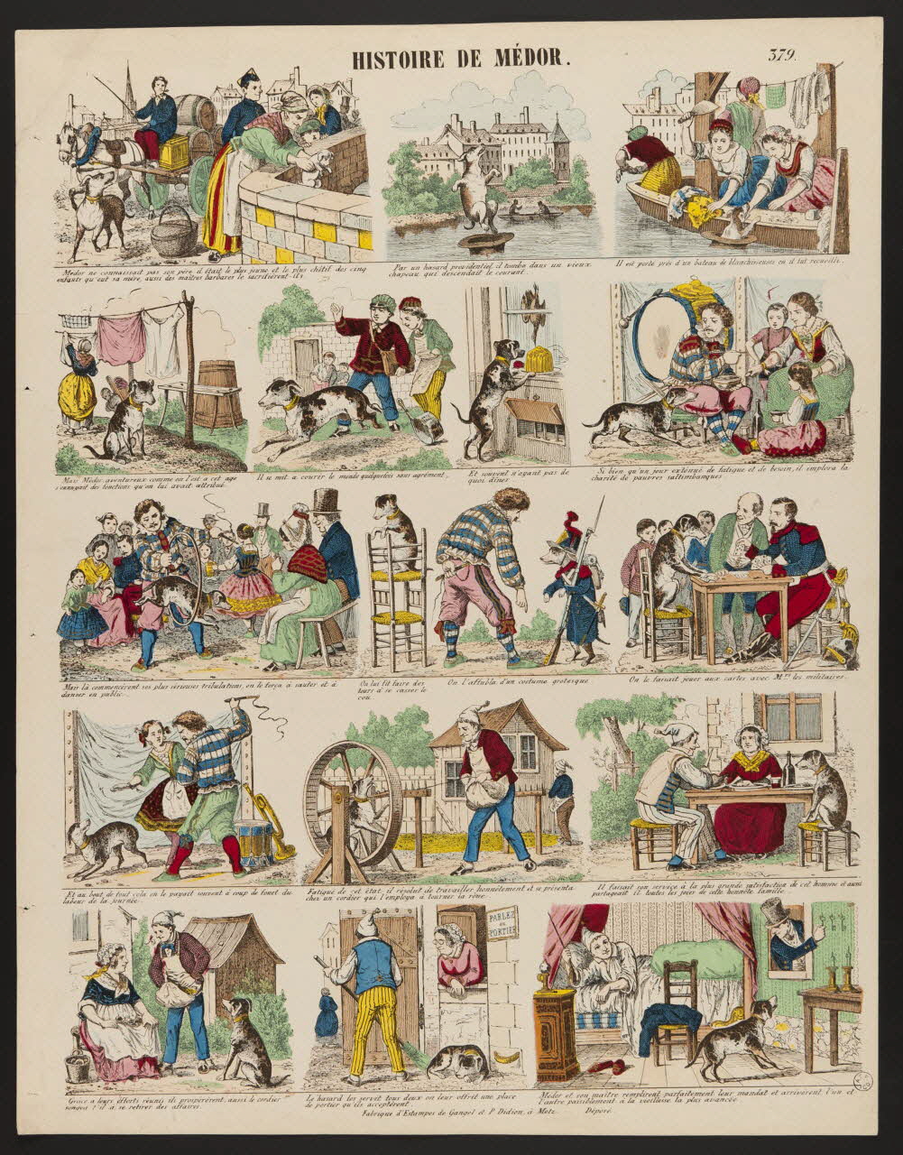 Gangel et Didion estampe HISTOIRE DE MEDOR. Metz 1858-1868 1953.86.3991 Photo