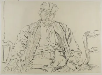 André Jordan dessin Fermier de Gisors Gisors 1943 1943.3.35 Photo RMN-Grand Palais (Mucem)