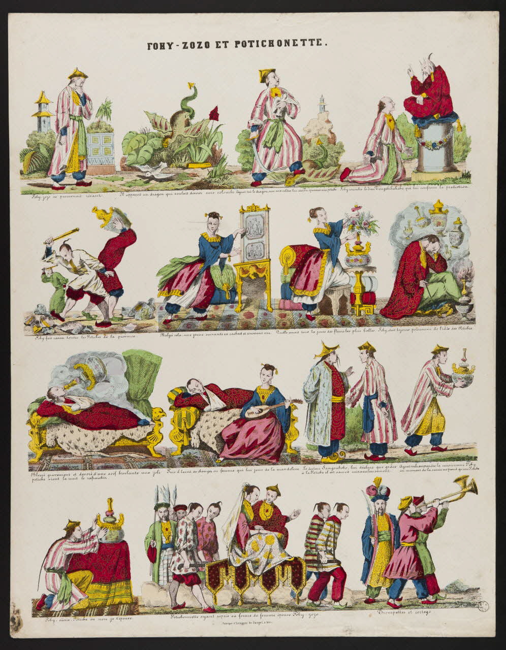 estampe FOHY-ZOZO ET POTICHONETTE. 1953.86.4023 Photo