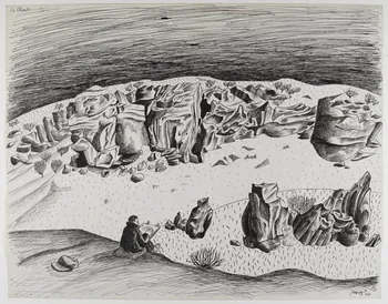 René Perrot dessin La Chant (Auvergne) Auvergne, France 1944 1944.10.29 Photo RMN-Grand Palais (Mucem)/ Franck Raux