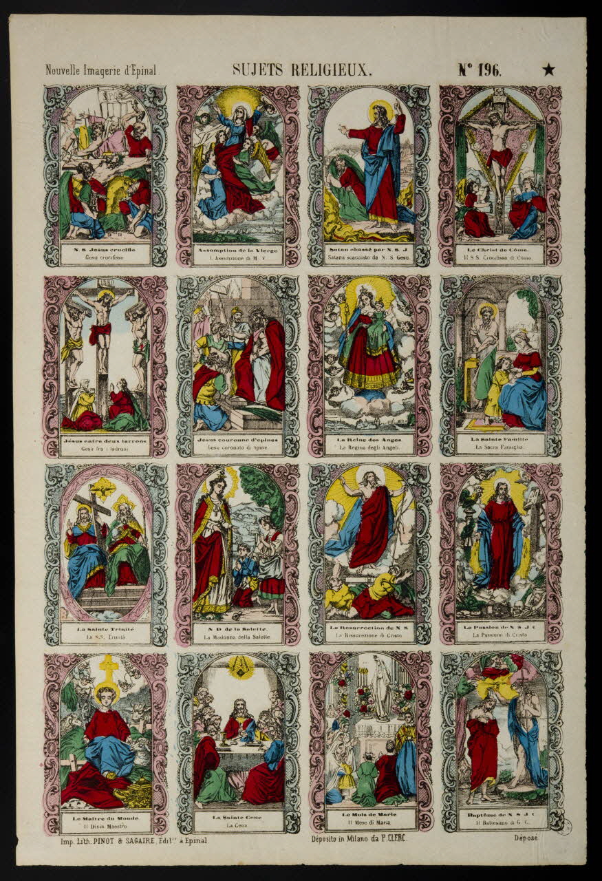 estampe SUJETS RELIGIEUX 1953.86.406 Photo