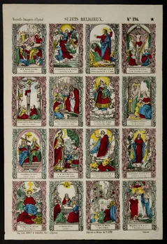 estampe SUJETS RELIGIEUX 1953.86.406  Photo