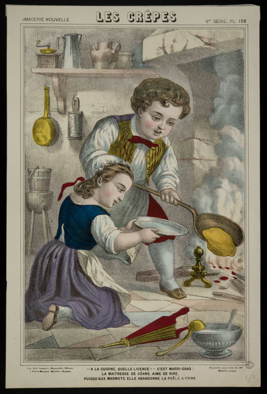 estampe LES CRÊPES 1953.86.4064 Photo