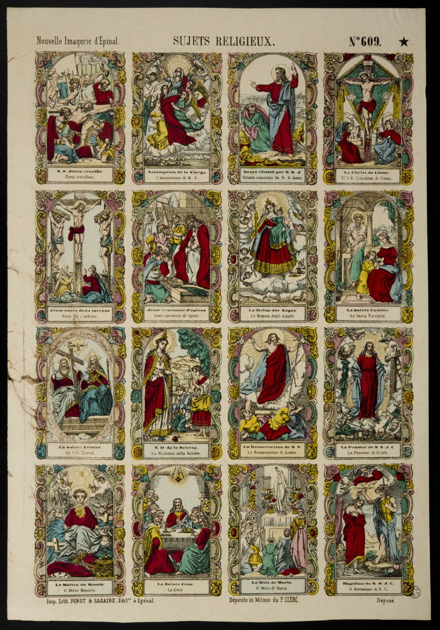 estampe SUJETS RELIGIEUX 1953.86.407 Photo