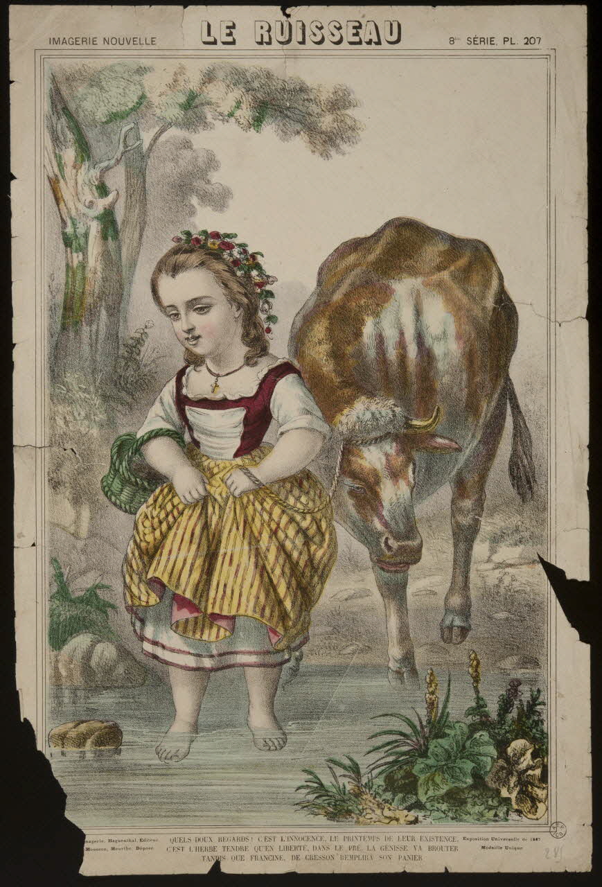 estampe LE RUISSEAU 1953.86.4076 Photo