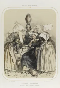 Lalaisse François Hippolyte ; Henri Désiré Charpentier estampe ENVIRONS DE GUERANDE Nantes 1850-1851 1938.11.102 Photo RMN-Grand Palais (Mucem)