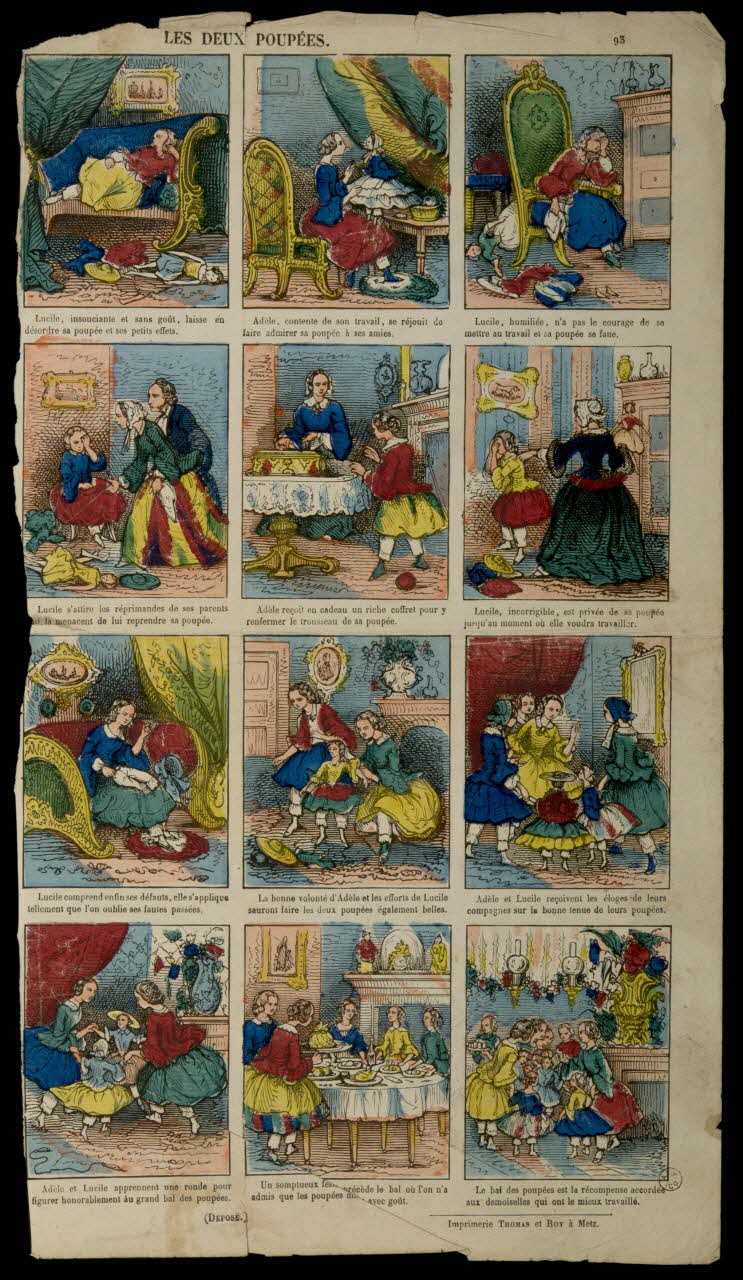 estampe LES DEUX POUPEES 1953.86.4102 Photo