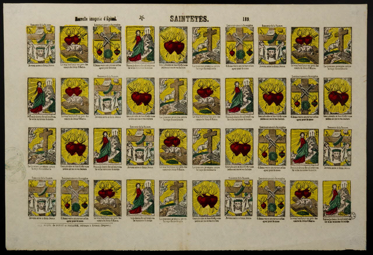 estampe SAINTETES 1953.86.411 Photo