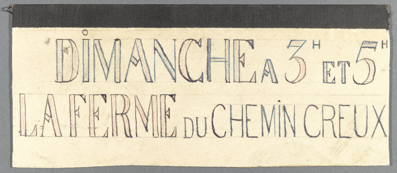 affiche de théâtre de marionnettes LE CAMBUSINO  DRAME 1952.38.76 Photo RMN-Grand Palais (Mucem)