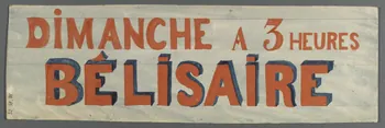affiche de théâtre de marionnettes TARTARI ET MINARD 1952.38.78  Photo RMN-Grand Palais (Mucem)