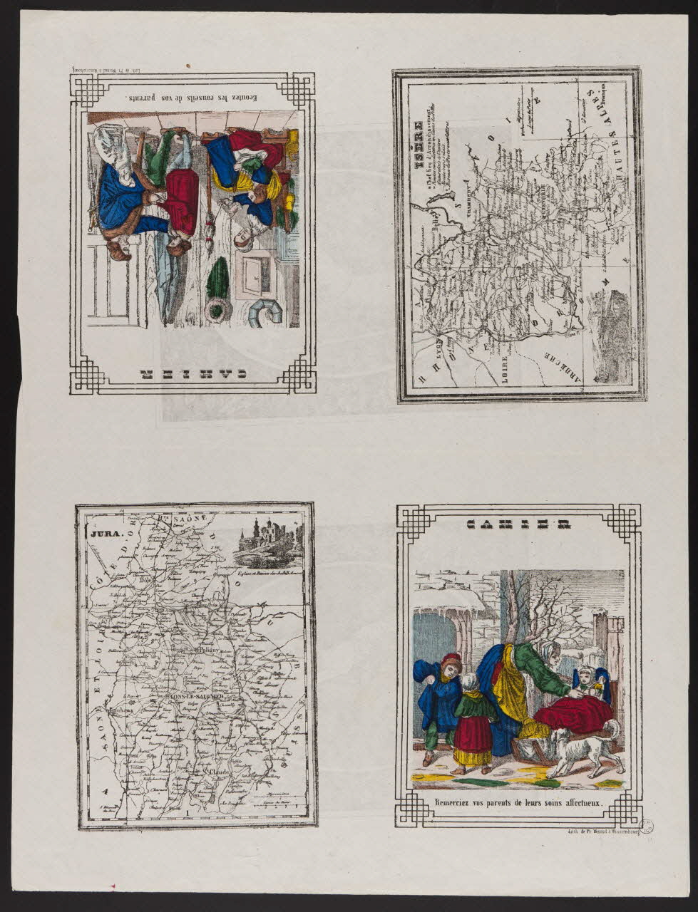 estampe Couvertures de cahiers 1953.86.4245 Photo