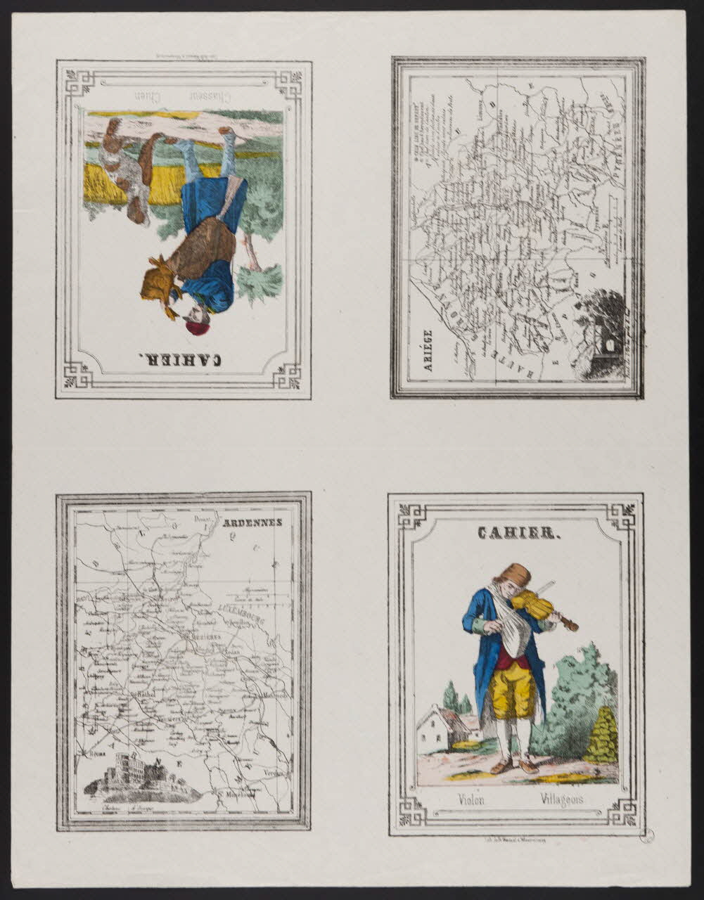 estampe Couvertures de cahiers 1953.86.4252 Photo