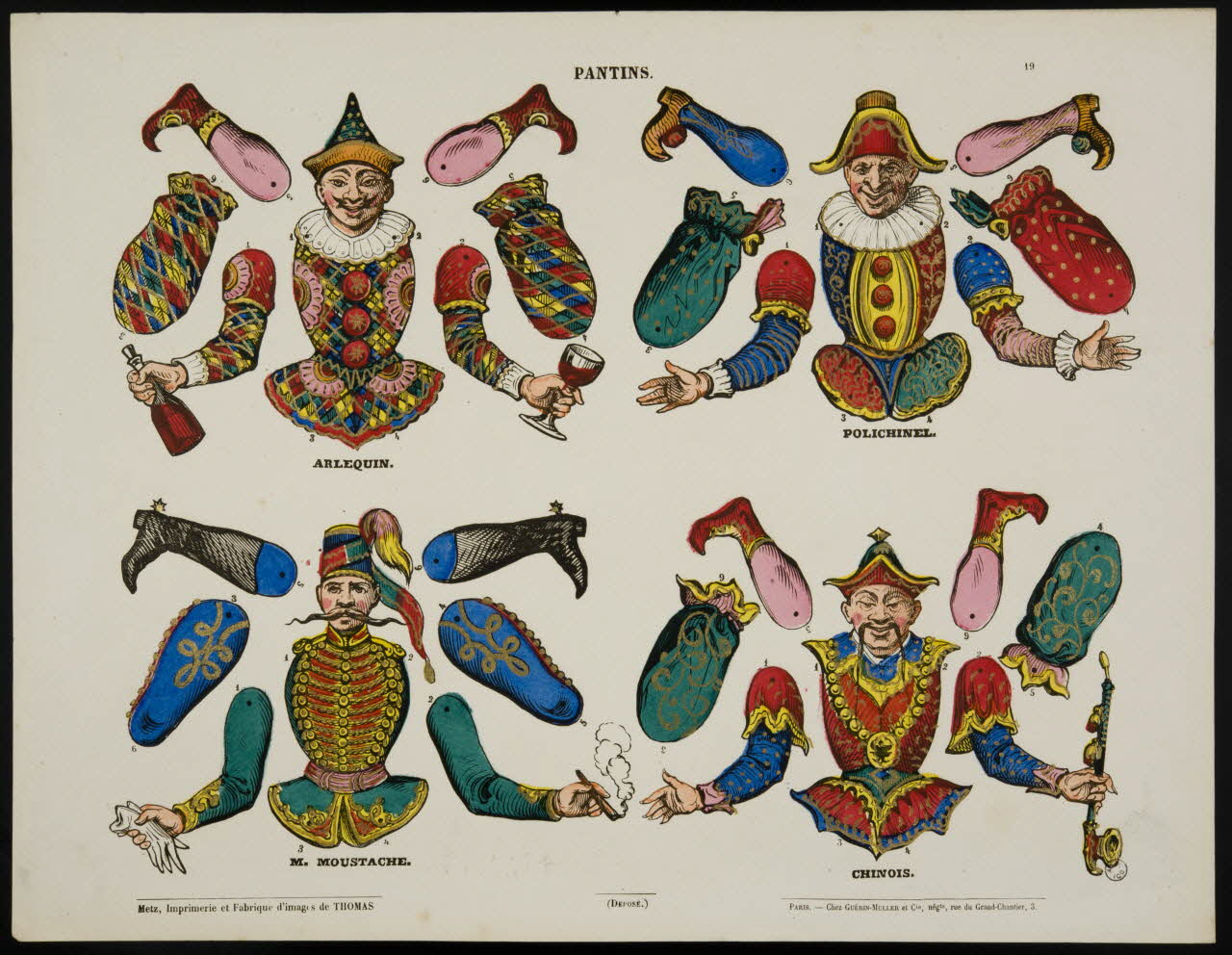 estampe PANTINS. 1953.86.4293 Photo