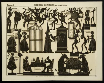 Dembour et Gangel jeu, ombre chinoise OMBRES CHINOISES. Metz 1840-1852 1953.86.4309 Photo