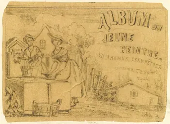 François-Charles Pinot dessin ALBUM DU  JEUNE  PEINTRE. 1852-1874 1957.131.80 Photo RMN-Grand Palais (Mucem)