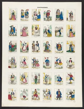 Dembour et Gangel estampe FANTAISIES. Metz 1840-1852 1953.86.4337 Photo