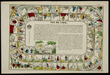 estampe JEU DE L'OIE. 1953.86.4397 Photo