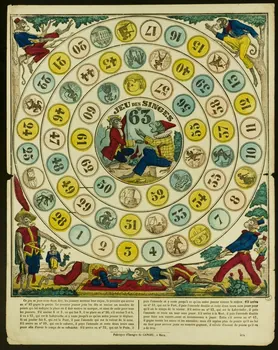 estampe JEU DES SINGES 1953.86.4404 Photo