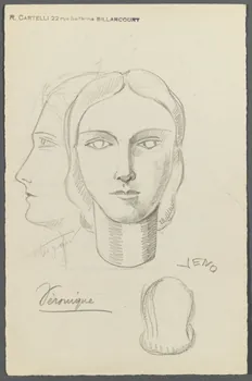 Veno dessin Véronique 1947 1986.28.43.10 Photo RMN-Grand Palais (Mucem)