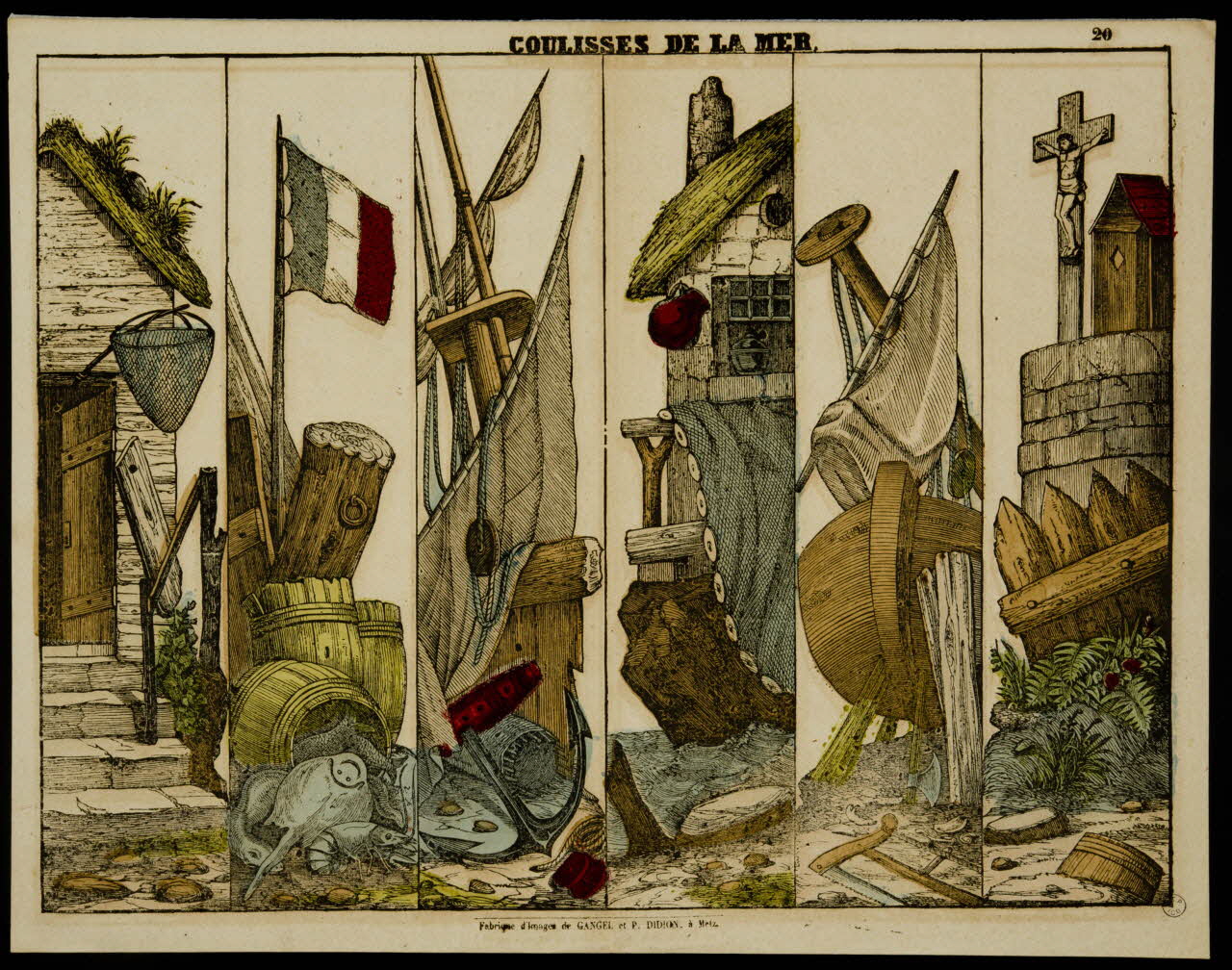 estampe COULISSES DE LA MER. 1953.86.4480 Photo