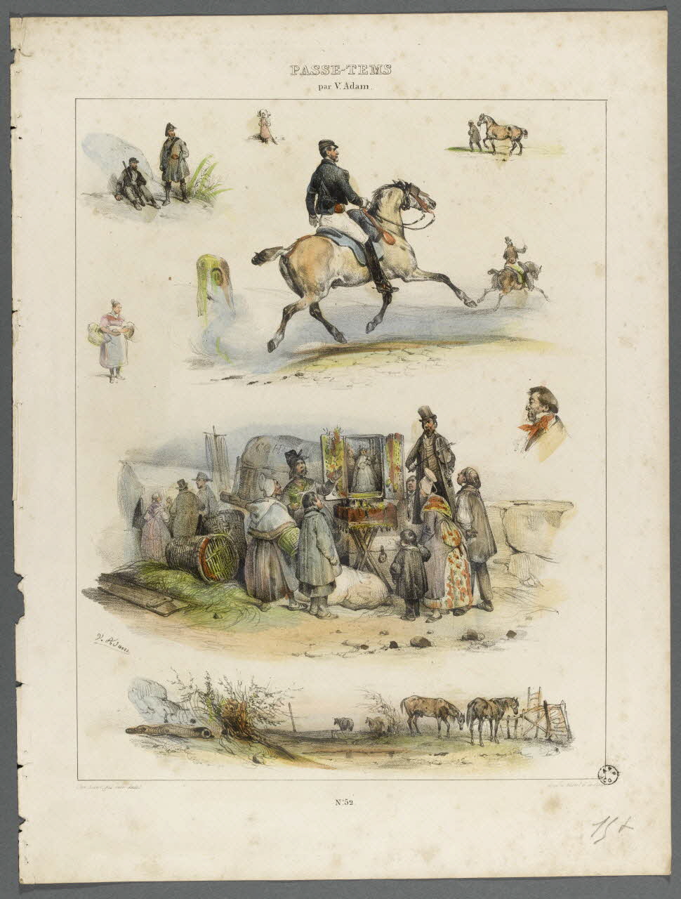 estampe PASSE-TEMS 1956.71.13 Photo RMN-Grand Palais (Mucem)