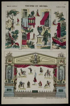 estampe THEÂTRE ET DECORS. 1953.86.4559 Photo