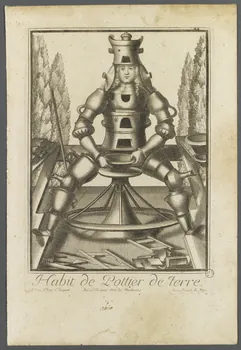 estampe Habit de Potier de Terre. 1971.54.4 Photo RMN-Grand Palais (Mucem)