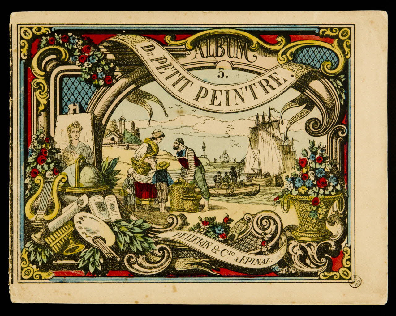 album ALBUM  DU PETIT PEINTRE. 1953.86.4584.1 Photo