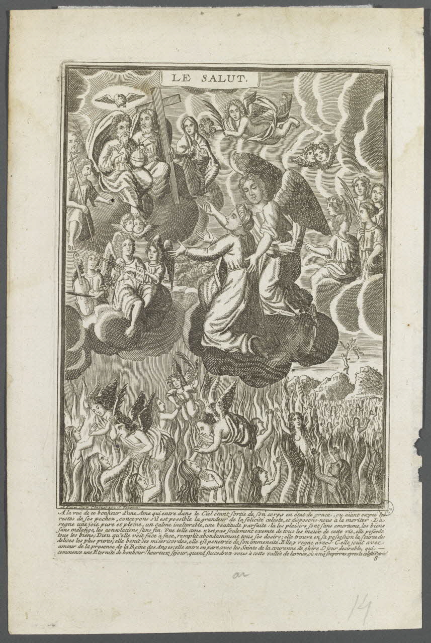 estampe LE SALUT. 1977.4.38 Photo RMN-Grand Palais (Mucem)