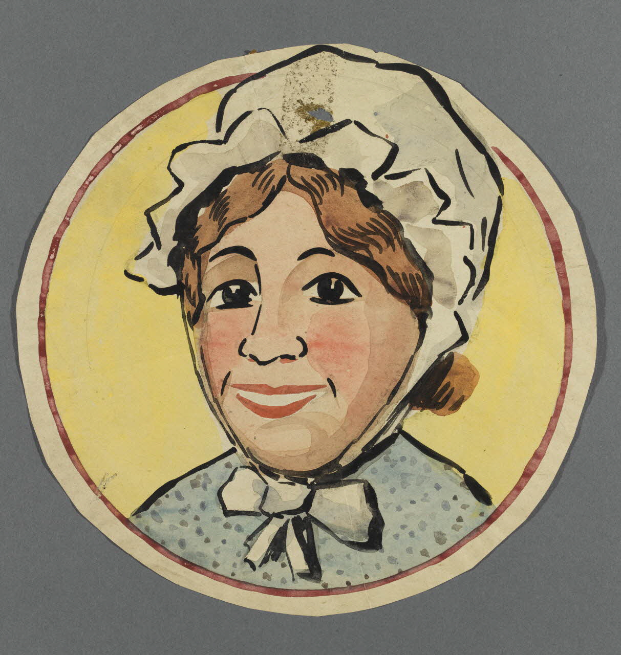 dessin Tête de la Madelon 1986.28.47  Photo RMN-Grand Palais (Mucem)