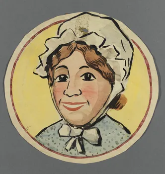 dessin Tête de la Madelon 1986.28.47  Photo RMN-Grand Palais (Mucem)