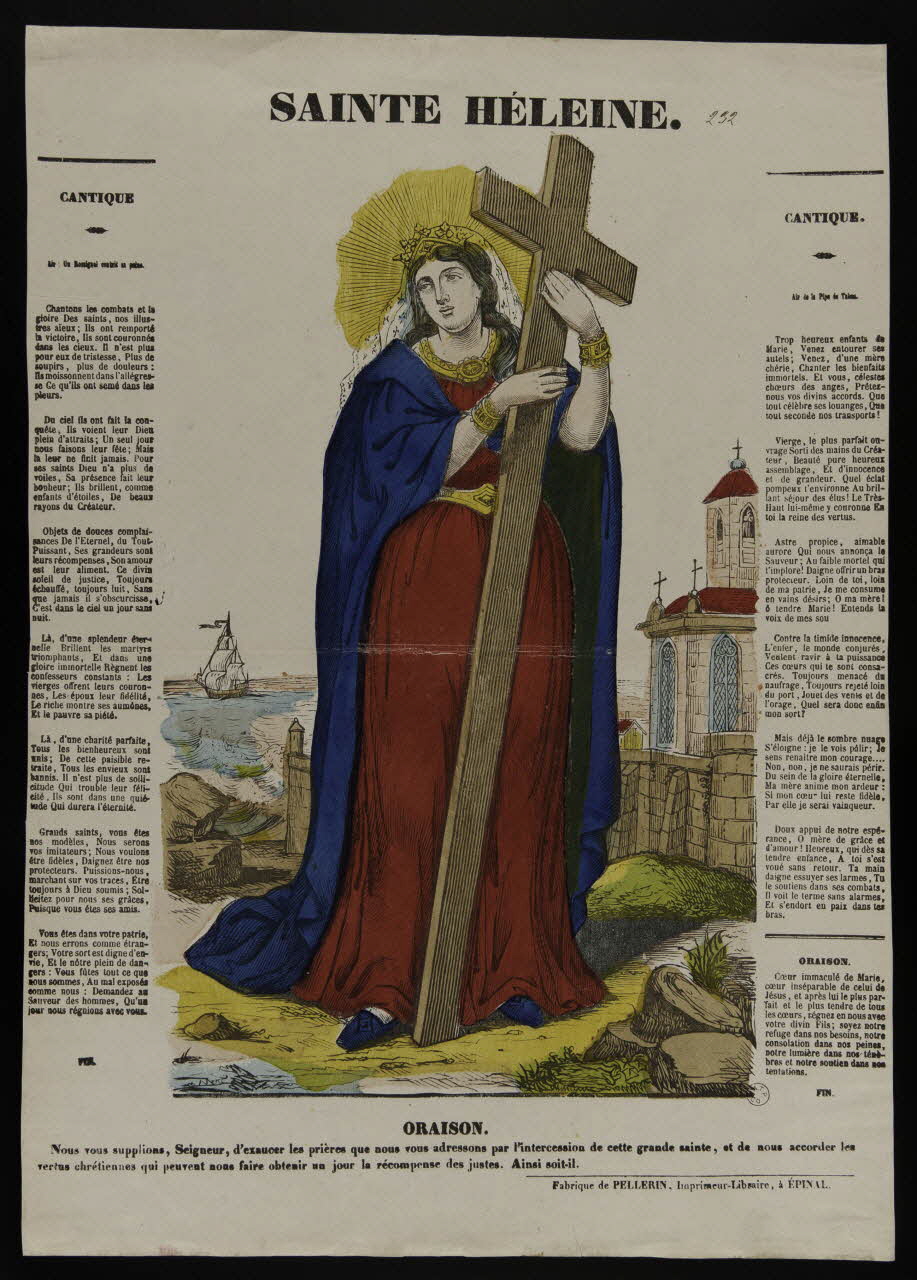 estampe SAINTE HELEINE. 1953.86.465 Photo