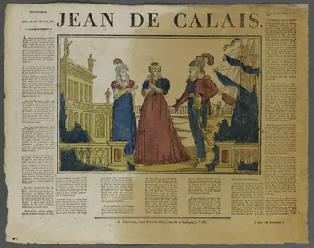 Moisand Antoine ; Frédéric Dupont-Diot imagerie ancienne JEAN DE CALAIS. Beauvais 1826-1829 1995.14.69 Photo RMN-Grand Palais (Mucem)