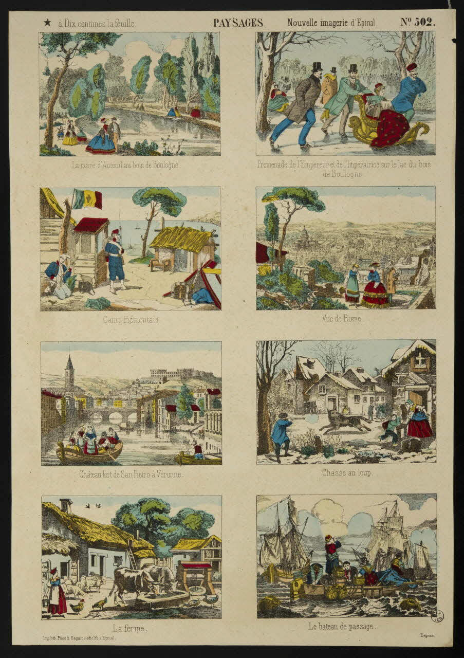 estampe PAYSAGES. 1953.86.4689 Photo