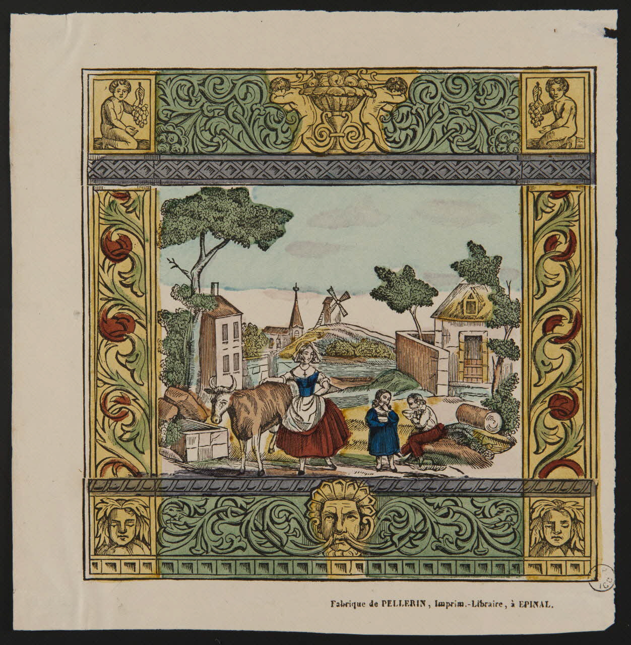 estampe Scène pastorale 1953.86.4692 Photo