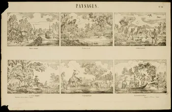 estampe PAYSAGES. 1953.86.4697 Photo