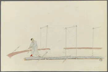 Marthe Vesque ; Juliette Vesque album Numéro de cirque : un des Egelton 1919 1962.67.109 Photo RMN-Grand Palais (Mucem)