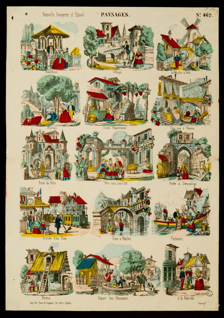 estampe PAYSAGES. 1953.86.4710 Photo