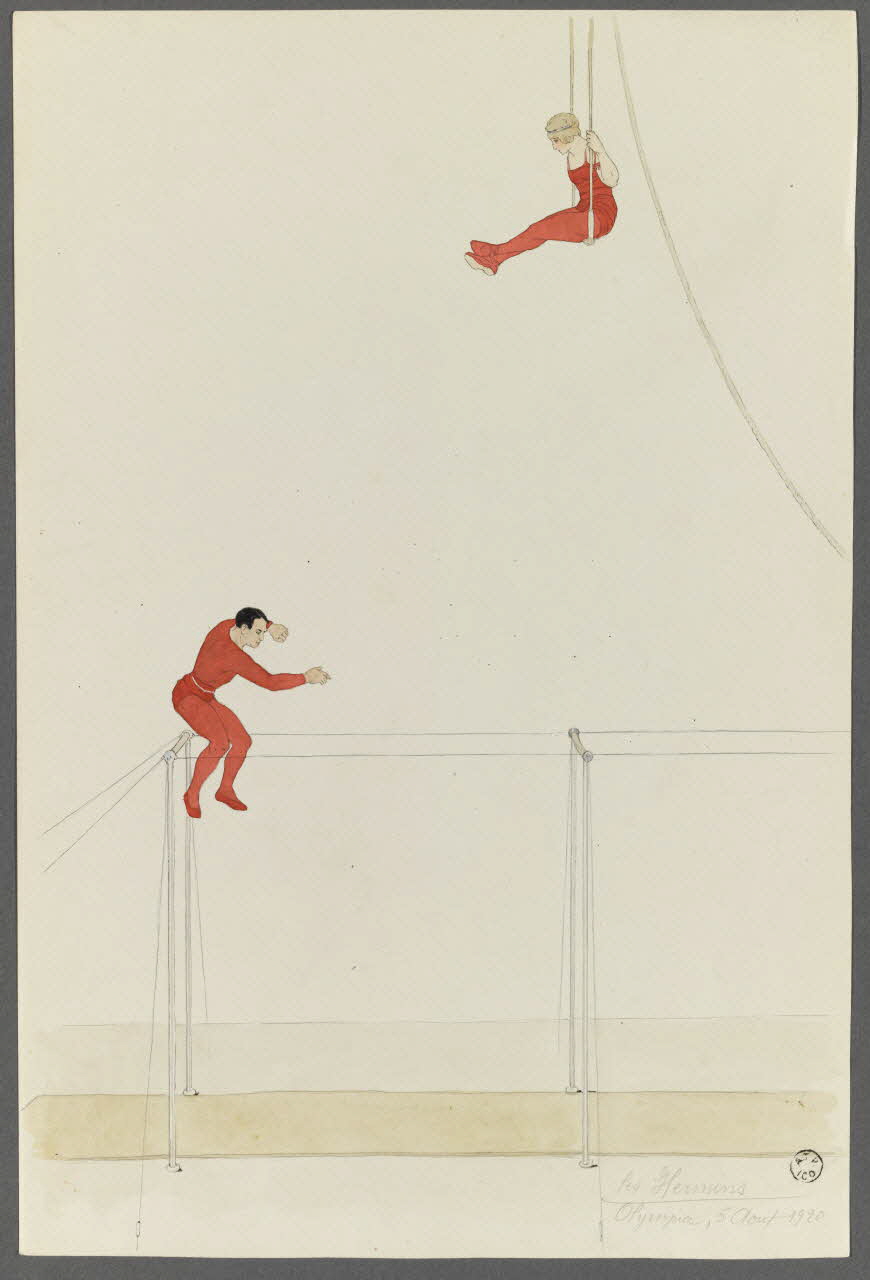 Marthe Vesque ; Juliette Vesque album Numéro de cirque : Les Hernins 1920 1962.67.115 Photo RMN-Grand Palais (Mucem)