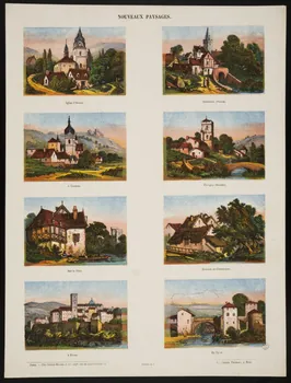estampe NOUVEAUX PAYSAGES. 1953.86.4720 Photo