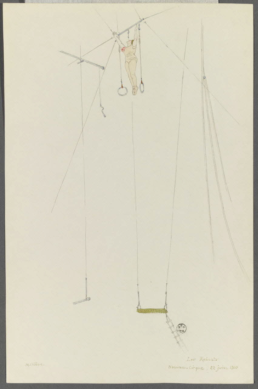 Marthe Vesque ; Juliette Vesque album Numéro de cirque : Les Reinats 1910 1962.67.127 Photo RMN-Grand Palais (Mucem)