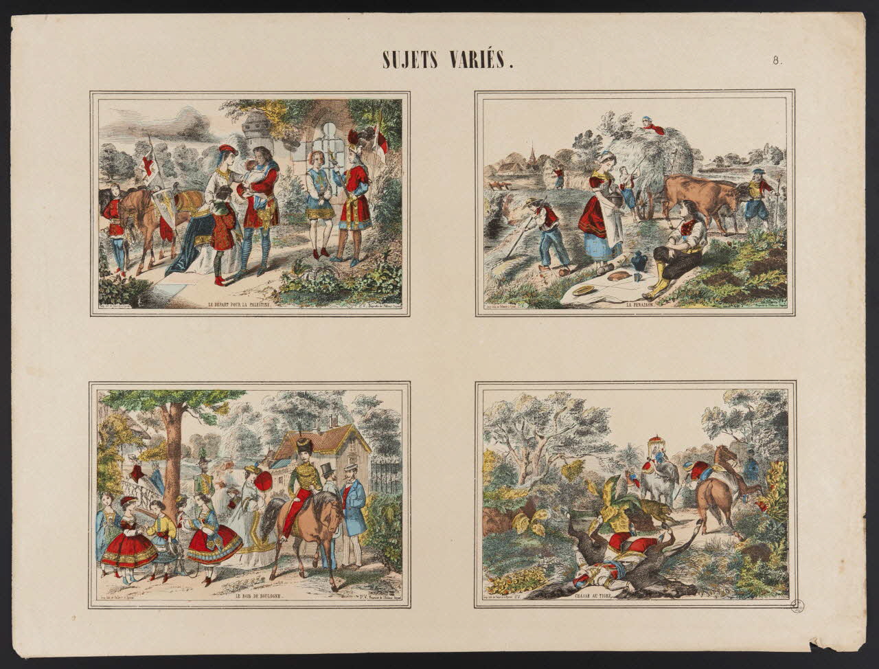 estampe SUJETS VARIES. 1953.86.4748 Photo