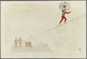 Marthe Vesque ; Juliette Vesque album Numéro de cirque : les Esa 1920 1962.67.59  Photo RMN-Grand Palais (Mucem)/ Franck Raux