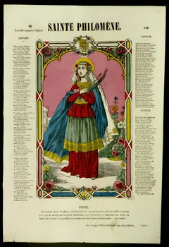 Pinot et Sagaire estampe SAINTE PHILOMENE. Lorraine, France 1860-1872 1953.86.484 Photo