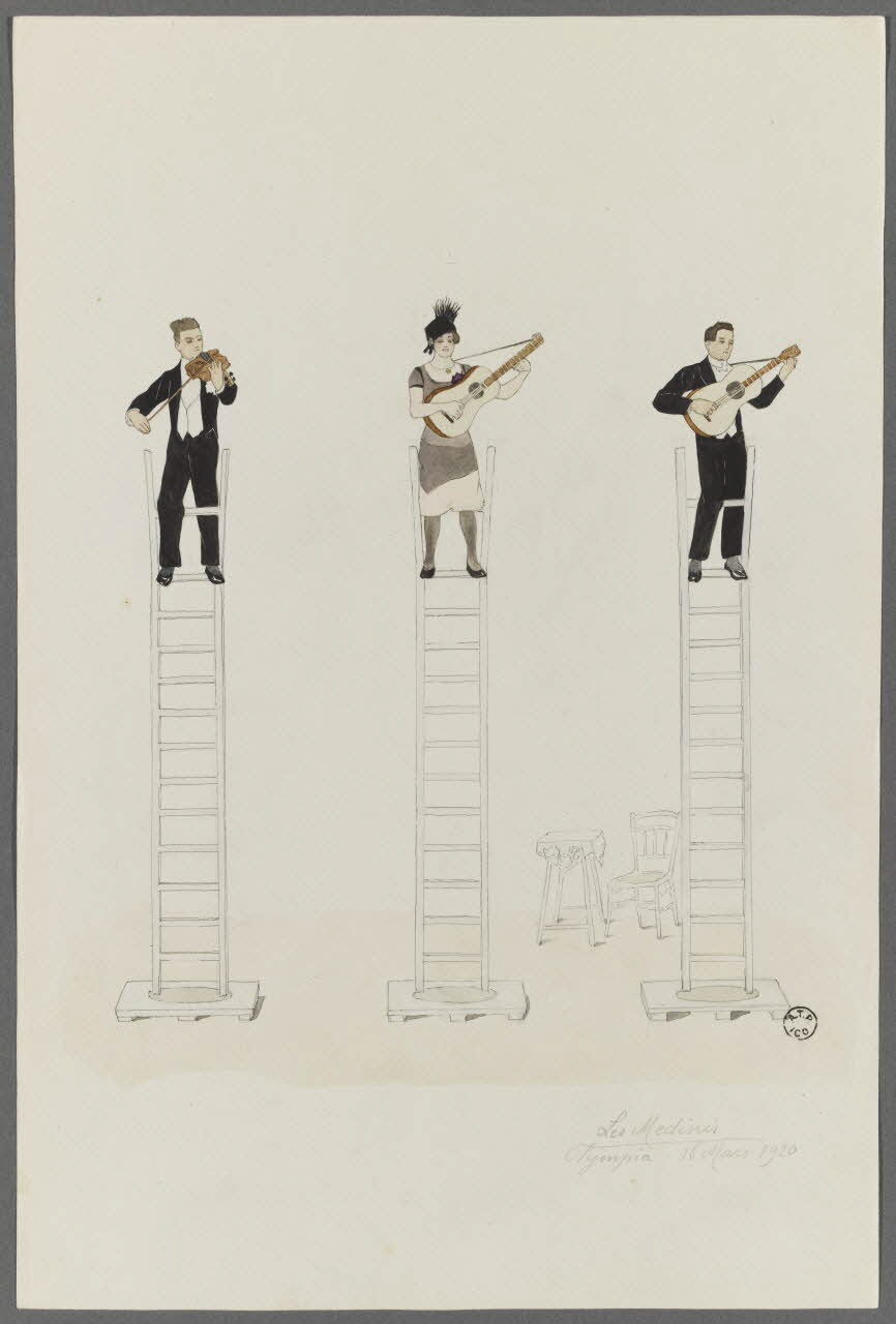 album Numéro de cirque : les Médinis 1962.67.96 Photo RMN-Grand Palais (Mucem)