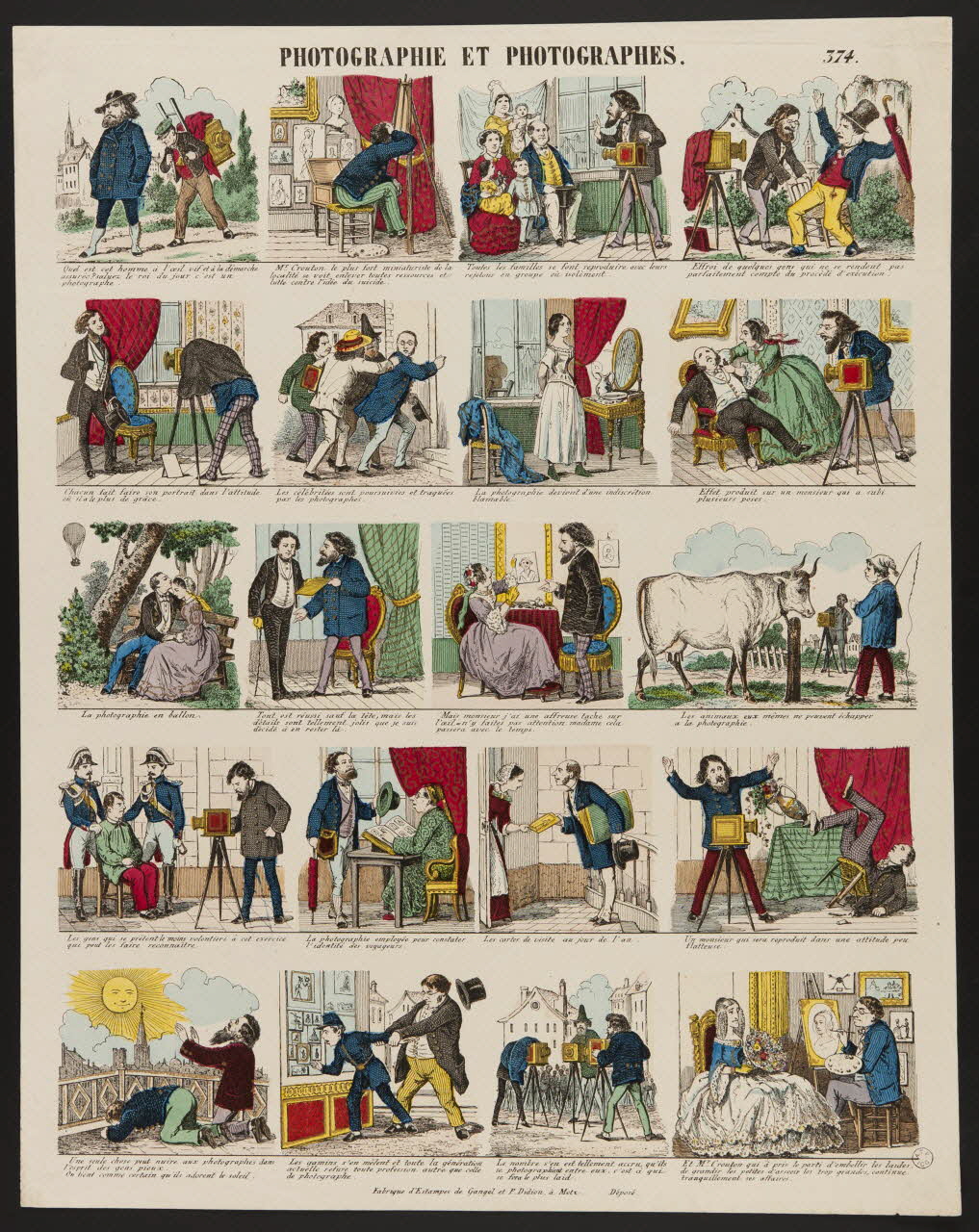 estampe PHOTOGRAPHIE ET PHOTOGRAPHES. 1953.86.4936 Photo