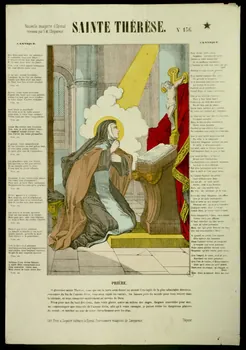 Pinot et Sagaire estampe SAINTE THERESE. Lorraine, France 1860-1872 1953.86.494 Photo