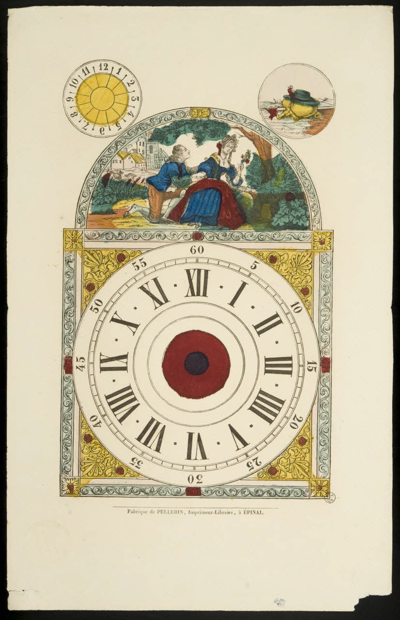 estampe Horloge 1953.86.5062 Photo