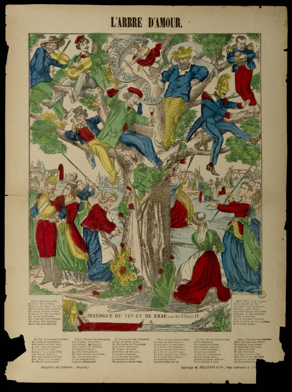 estampe L'ARBRE D'AMOUR. 1953.86.5075 Photo